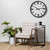 24" Round Large Modern Wall Clock With White Face And Non-Numarical Number N270-376248