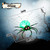 5 Feet Long Halloween Inflatable Creepy Spider with Cobweb and LEDs B593-TX10003US
