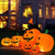 Halloween 7.5 Feet Inflatable Pumpkin Combo with Witch Black Cat - Color: Orange - Size: 7.5 ft D681-CM23449US