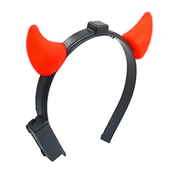 Red Light Up LED Devil Horns A706-160000