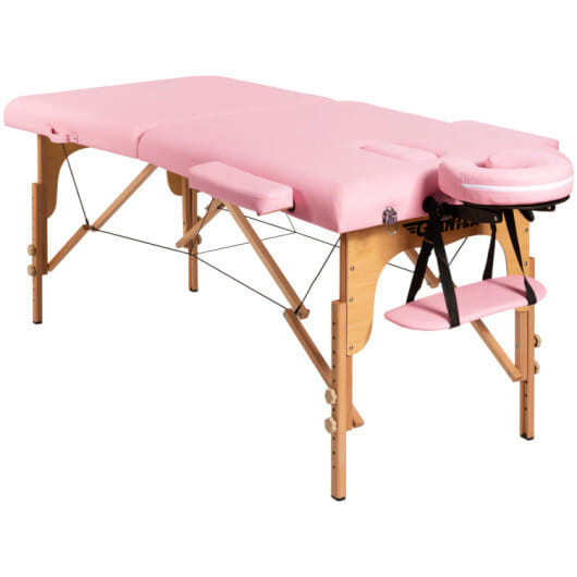 Height Adjustable Facial Spa Bed with Carry Case D681-HeightHB87017PI
