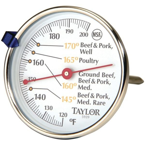 Taylor Precision Products 5939N Meat Dial Thermometer R810-TAP5939N