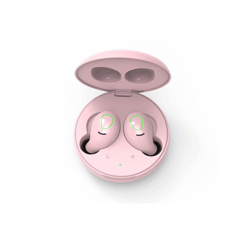 Color: PINK - All Charged Up Bluetooth Earbuds With Wireless Charging Pad K290-31550998085718