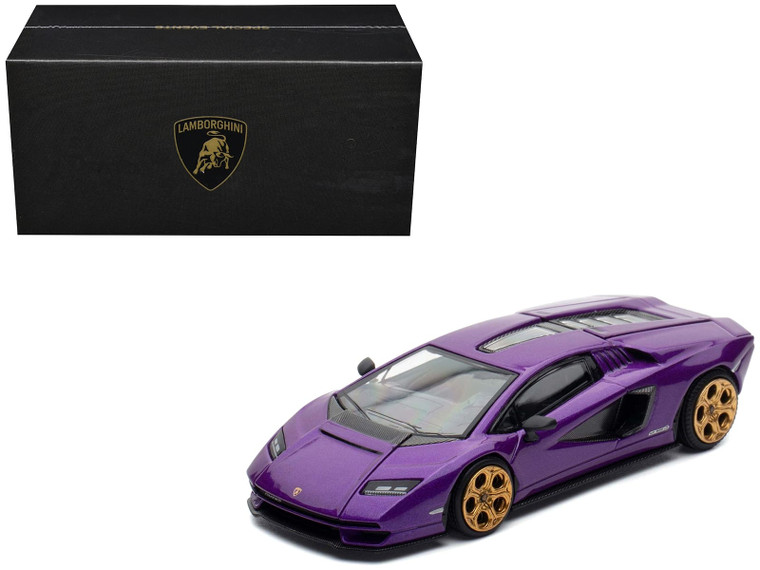 Lamborghini Countach LPI 800-4 Viola Pasifae Purple Metallic "Hong Kong Toycar Salon 2025" 1/64 Die F977-PR640293