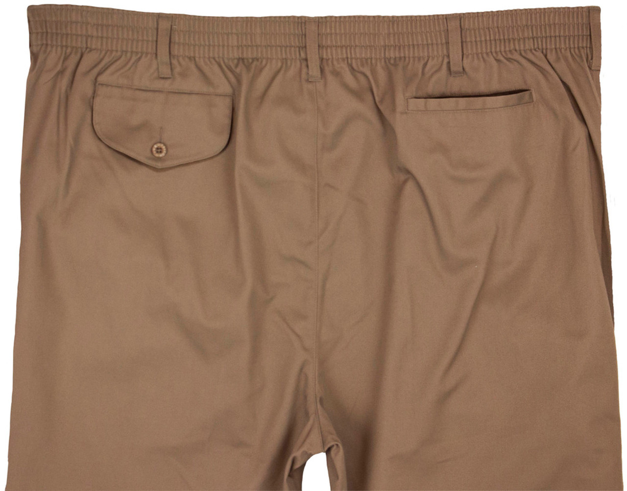 Big & Tall Men's Falcon Bay Casual Denim Pants FULL ELASTIC Waist Sizes 44-66