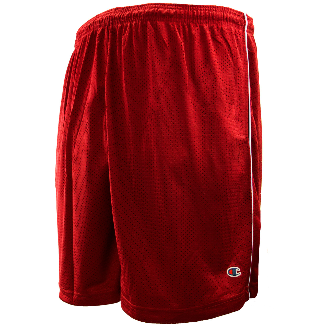 red champion sweat shorts