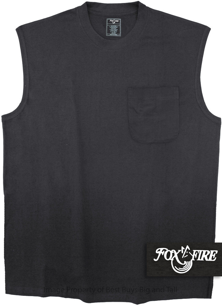 plain black muscle tee