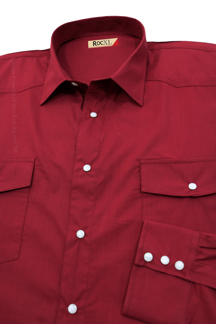 Corbett Cargo Full Sleeve Shirt Maroon / XXL