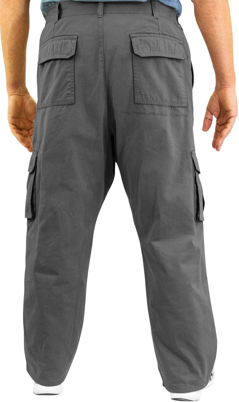 【Raucohouse】Dying big cargo wide cotton pants Raucohouse