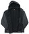 ROCXL Nylon Hooded Zip Jacket Fleece-Lined - Black #803A