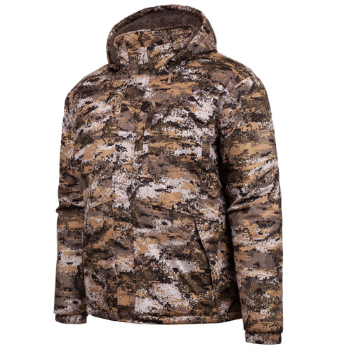 Men' s Disruption® pattern Heavyweight Waterproof Sherpa Lined Hunting Jacket.