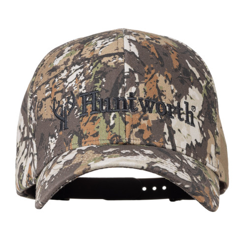 Huntworth men's hunting baseball cap in Vertek camo.