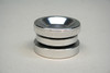 4120453 - Oil Filler Cap, Modular Billet Aluminum, Screw-in Type for 1.3750in ID hole, Silver Anodized, with O-Ring Seals