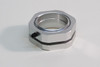 4120483 - Valve Cover Breather Adapter, Modular Billet Aluminum, O-Ring Seals, for 1.5in ID Hole, Silver Anodized