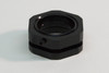 4120487 - Valve Cover Breather Adapter, Modular Billet Aluminum, O-Ring Seals, for 1.5in ID Hole, Black Anodized