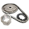 5036411 - TIMING CHAIN SET,  SINGLE ROLLER, GM LS3 6.0L, 6.2L, Single Bolt Cam, Includes Thrust Bearing, 9 Keyway, Made in USA