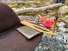 Black Locust smoking clips for tips and prerolls, original size.