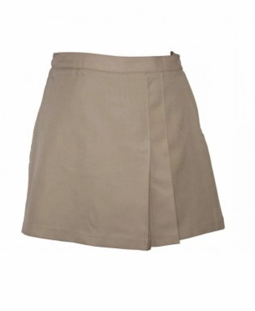 Girls Khaki Skort Pleat Academic Outfitters of Houston