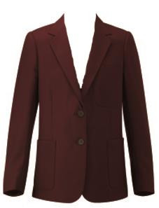 Girls Blazer - Burgundy - Academic Outfitters of Houston
