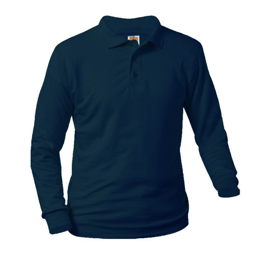 Unisex Polo Pique Long Sleeve - Excel