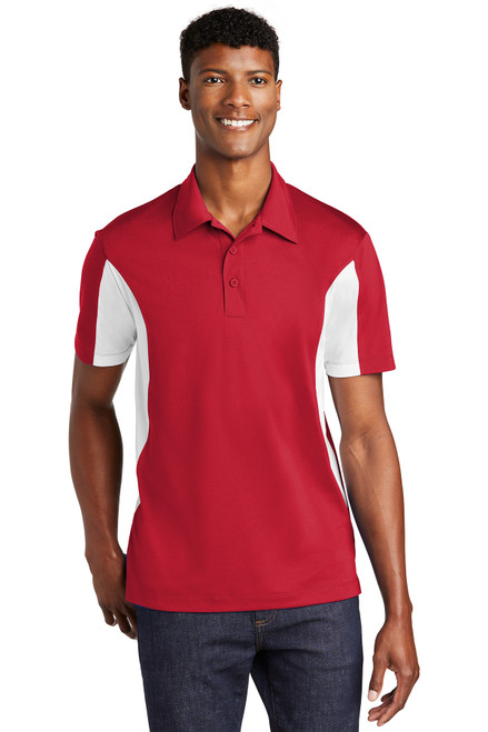 Side Blocked Micropique Sport-Wick Polo - LHS - Academic Outfitters of  Houston