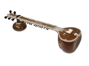 Rikhi Ram (The Original) Deluxe Teak Ravi Shankar style Sitar (SIT060)