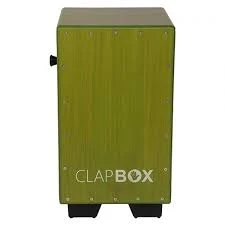 Clapbox Green Cajon CB40 Oak Wood - Adjustable Snare Cajon (CB40)