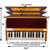 MM Harinam Travel 2.5 Octave Harmonium