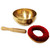 Hand Beaten 10.5" Singing Bowl w/Cushion and Striker
