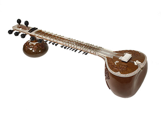 Rikhi Ram (The Original) Deluxe Teak Ravi Shankar style Sitar (SIT060)