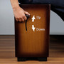 Clapbox Black Cajon CB65 Birch Wood - Adjustable Snare Cajon - Most Popular Cajon Worldwide (CB65)