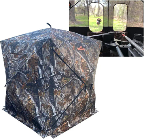 THUNDERBAY 270 Degree See Through Hunting Blind THUNDERBAY 270 Degree See Through Hunting Blind