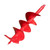 THUNDERBAY 10 Inch Diameter 36 Inch Long Double Sprial Earth Auger
