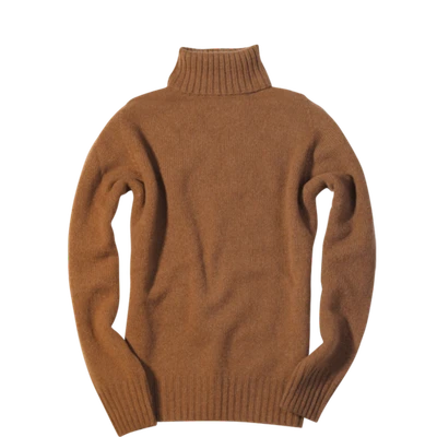 Cashmere/Merino Turtleneck Sweater