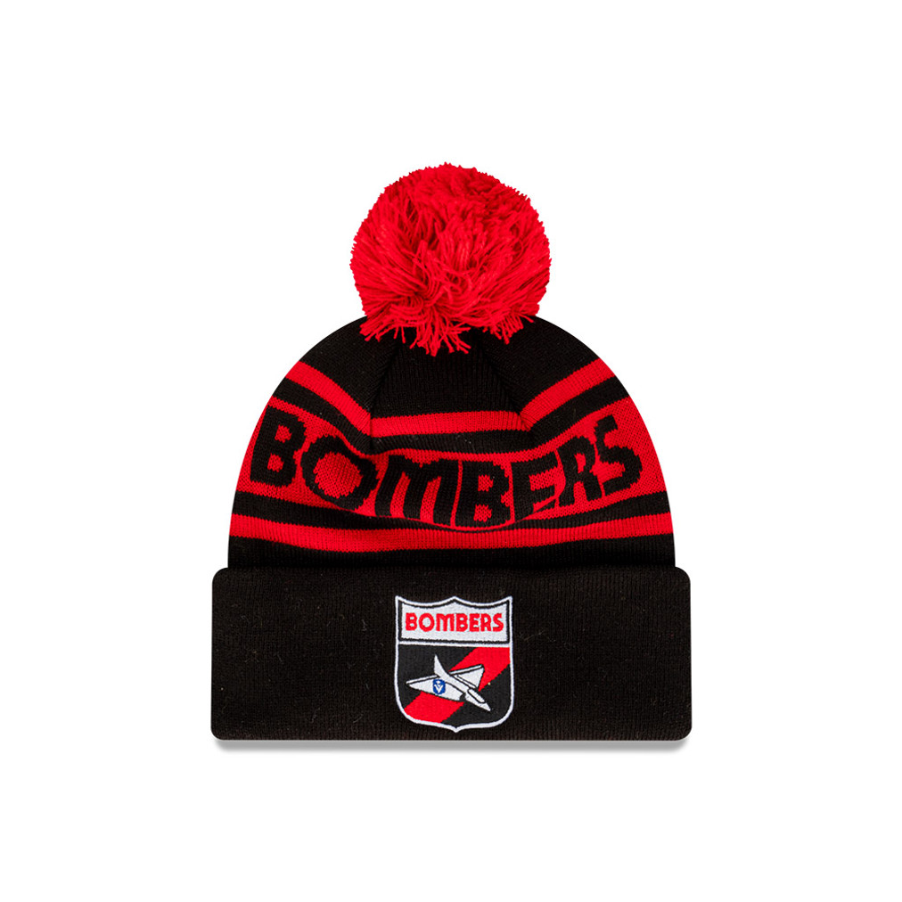 Essendon New Era Knitted Retro Beanie