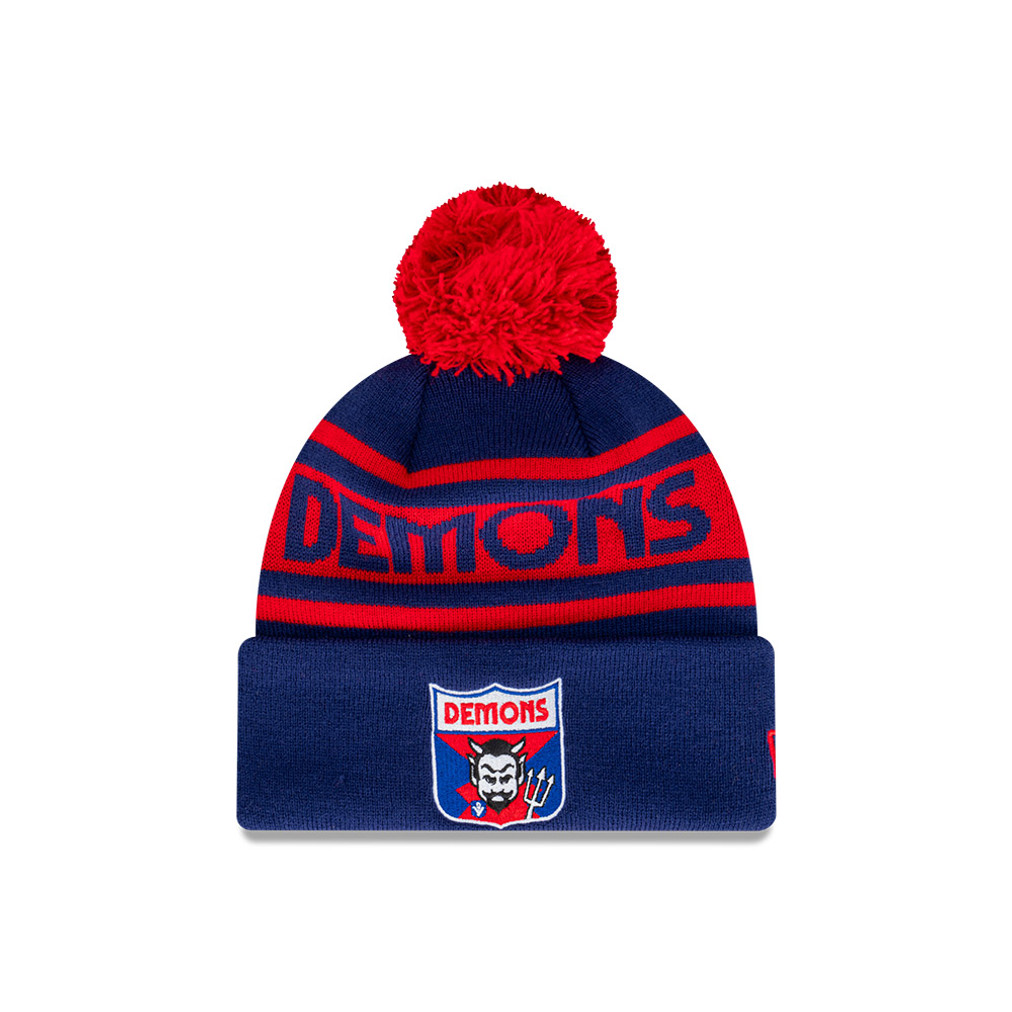 Melbourne Demons New Era Knitted Retro Beanie