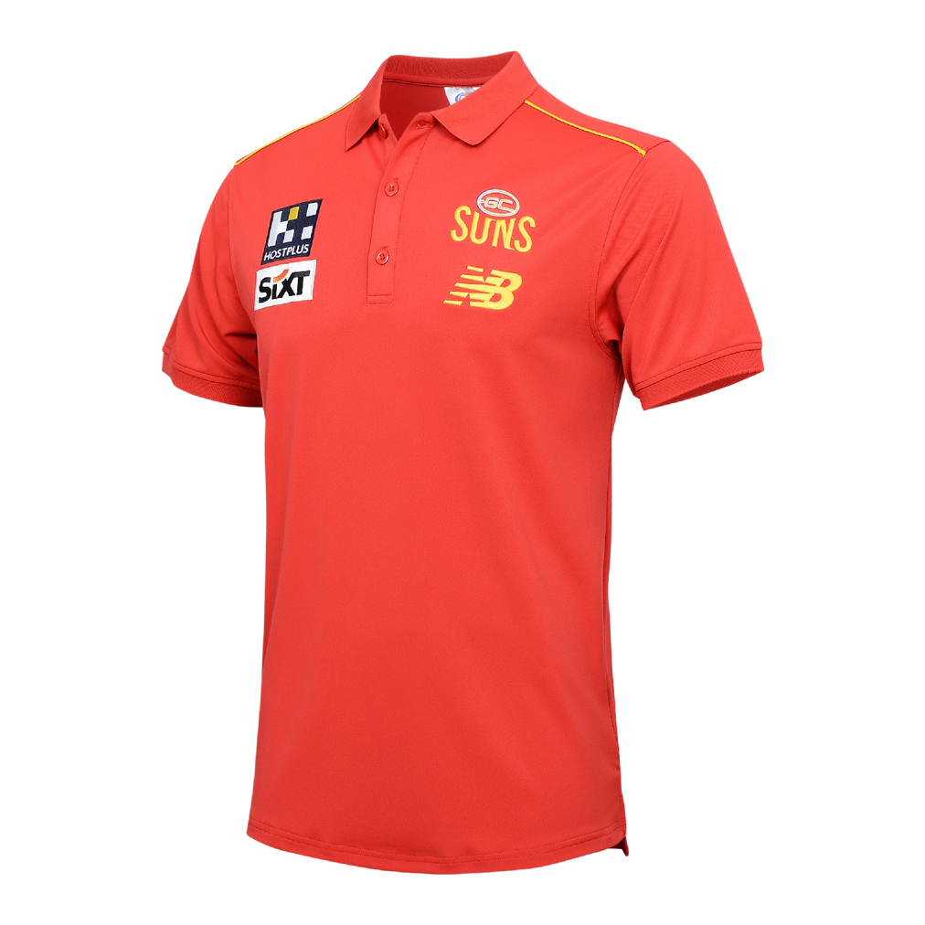 Gold Coast Suns NB Media Polo Mens 2024