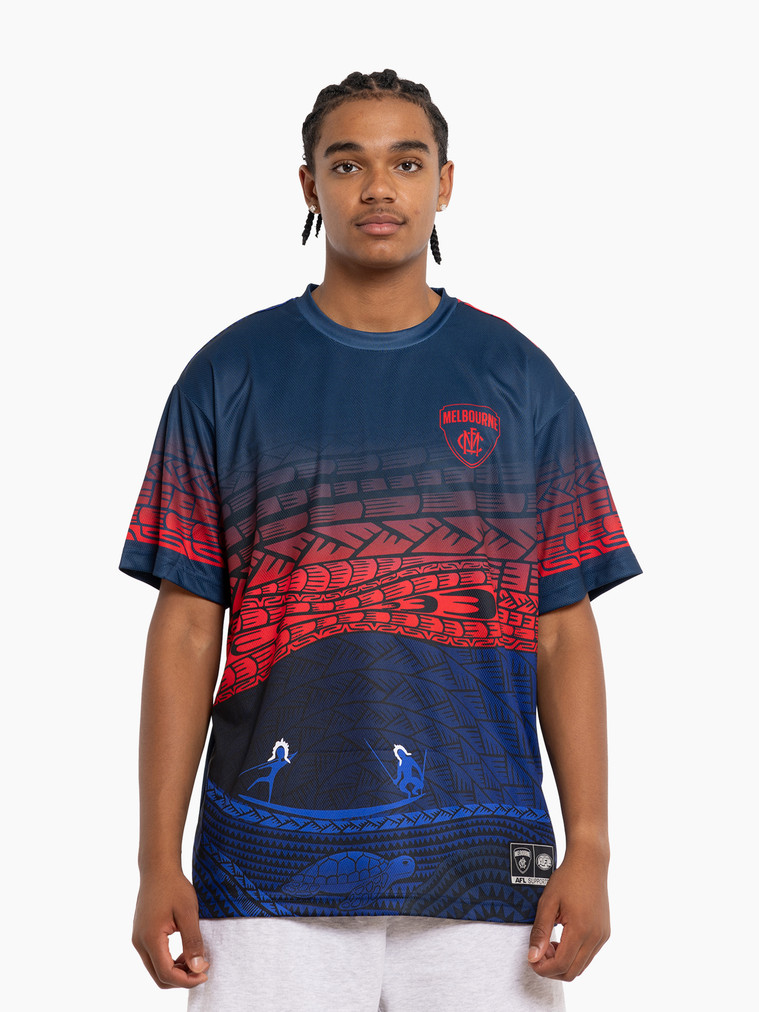 Melbourne Demons Indigenous Tee 2024