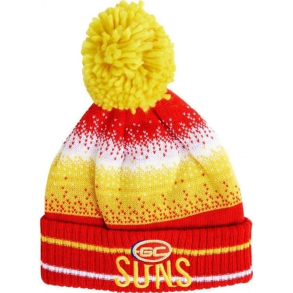 Gold Coast Suns Kids Supporter Beanie