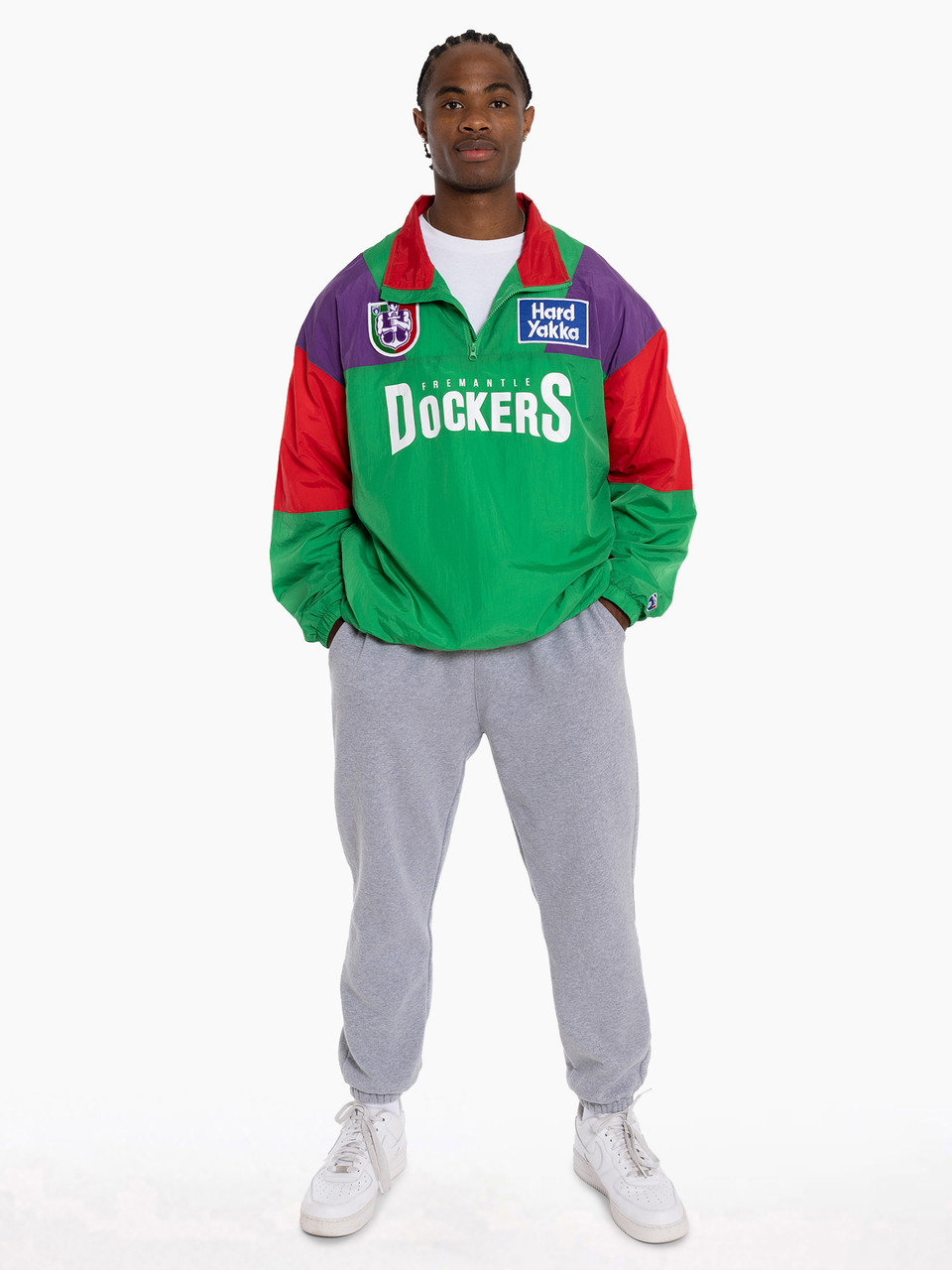 Fremantle Dockers Throwback Windbreaker MCG Shop - Main Image