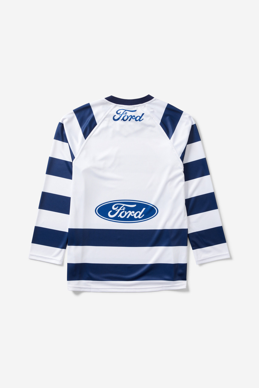 【海外XLサイズ】AFL ジーロング・キャッツ '24 ホームガーンジー Geelong Cats Cotton On Home Guernsey Mens 2024 - MCG Shop