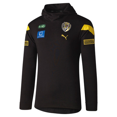 Richmond Puma Team Hoodie Mens 2023 Black