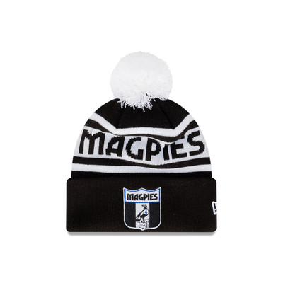 Collingwood New Era Knitted Retro Beanie