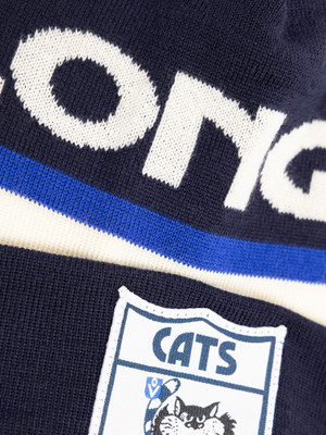 Geelong Cats Merino Wool Throwback Beanie