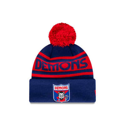 Melbourne Demons New Era Knitted Retro Beanie