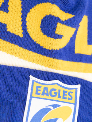 West Coast Eagles Merino Wool Throwback Beanie