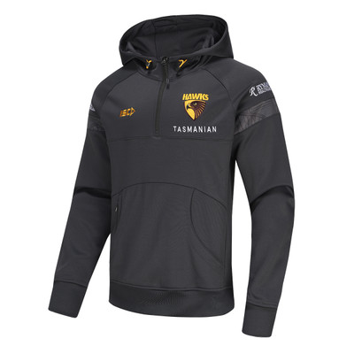 Hawthorn ISC Squad Hoodie Carbon Mens 2024
