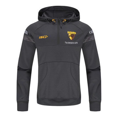 Hawthorn ISC Squad Hoodie Carbon Mens 2024