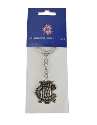 MCC Silver 3D Logo Keyring