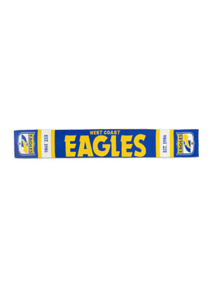 West Coast Eagles Merino Wool Throwback Scarf